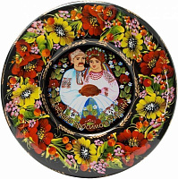 Тарілка декоративна Українці ТД-01-У-09 d17 