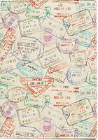 Обложка для паспорта Штампы Just Cover