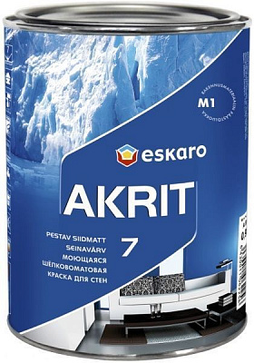 Фарба Eskaro Akrit 7 білий 0,95л 1,23кг
