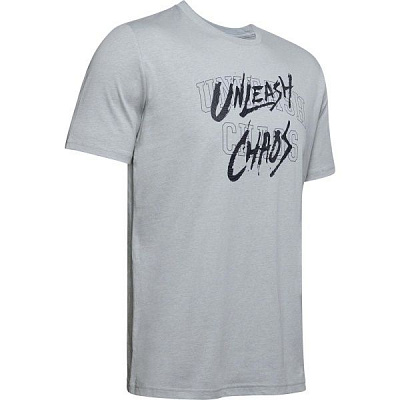 Футболка Under Armour BASELINE TEE QRTLY MANTRA 1351297-011 M серый
