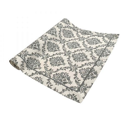 Дорожка (раннер) Avantime Версаль Серый 40x140 см Прованс 