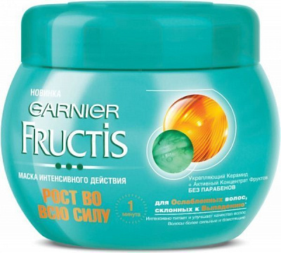 Маска для волосся Garnier Fructis Ріст на повну силу 300 мл