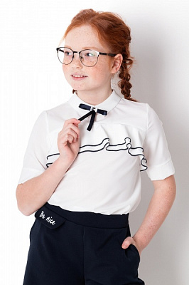 Блуза Mevis р.116 молочный 4116 