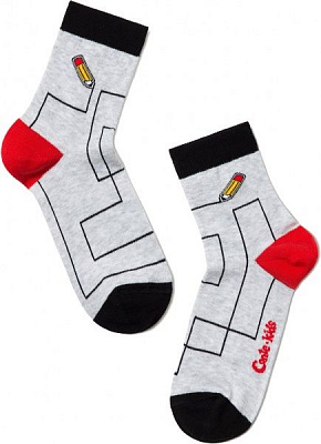 Шкарпетки дитячі Conte-Kids CK TIP-TOP 397 5С-11СП р.22 світло-сірий