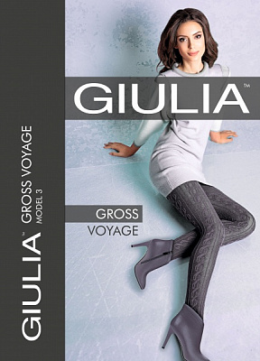 Колготки женские Giulia Gross Voyage Model #3 р. 2 200 den iron 
