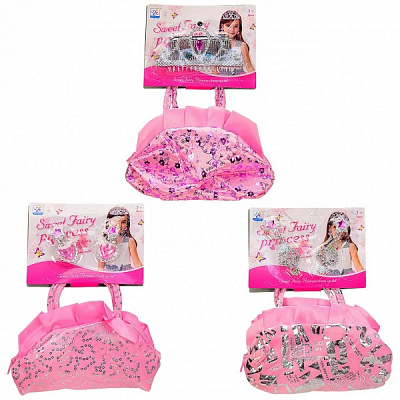 Набір прикрас в сумочці 213/16/20 (ассортимент)