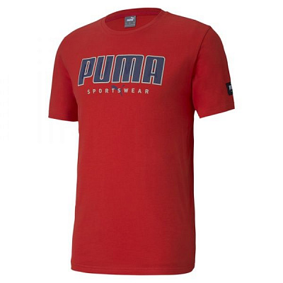 Футболка Puma ATHLETICS Tee 58345011 XL красный