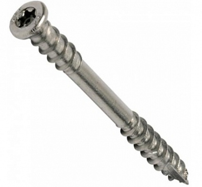 Саморіз по дереву 4x45 мм 30 шт нержавіюча сталь Expert Fix