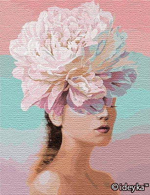 Картина по номерам Цветочные мысли 50х65 Идейка 