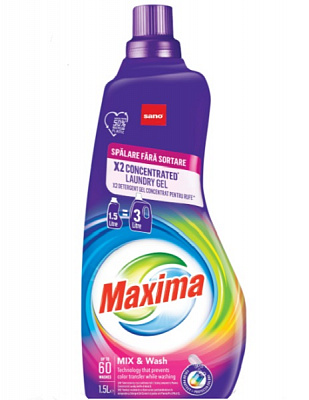 Гель для машинного прання Sano Mix&Wash 1,5 л