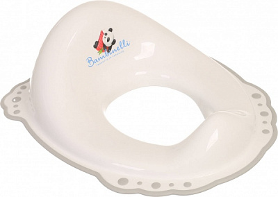 Накладка детская на унитаз Bambinelli с резинкой белый 39x30x13.5 см