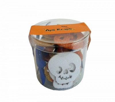 Набор наклеек Apli Krapli в тубусе Halloween