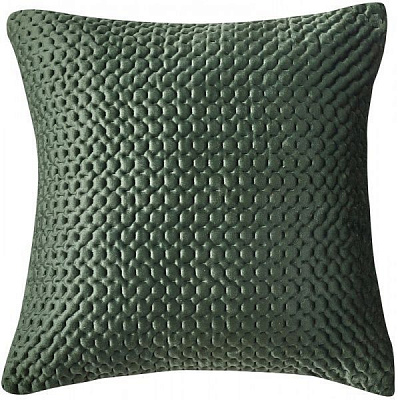 Подушка декоративна 3D Velvet 45x45 см зелений La Nuit