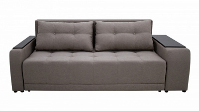 Диван прямий Кедр Плейн права ніша капучино 2400x1050x820 мм