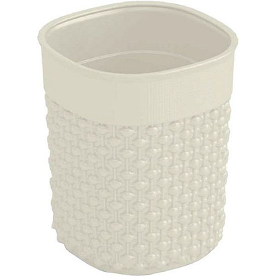 Органайзер настольный KIS 249173 Filo 0,6 л кремовый 110x90x90 мм