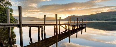 Картина Закат 125x50 см Styler GL-02034 