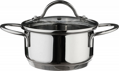 Каструля з кришкою для індукційних плит Mini 1 л Flamberg