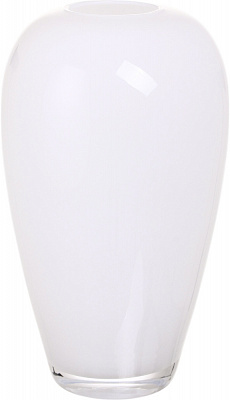 Ваза стеклянная Wrzesniak Glassworks Balloon 30 см белый 17-9293A