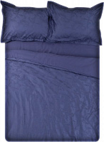 Комплект постельного белья 1,5 синий Domikus 