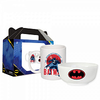 Набор посуды чашка и салатник Warner Bros Gotham City's Dark Knight (76001579) Batman