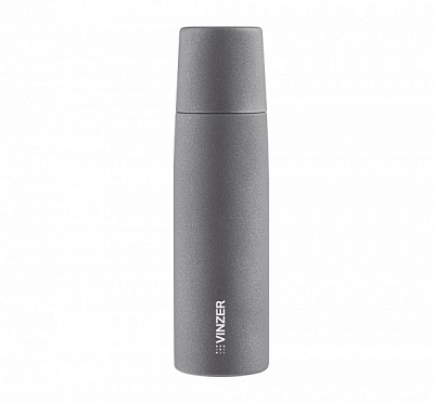 Термос 1 л 50147 сірий Vinzer