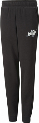 Брюки Puma ESS+STREET ART SWEATPANTS TR B 67327301 р. 116 черный