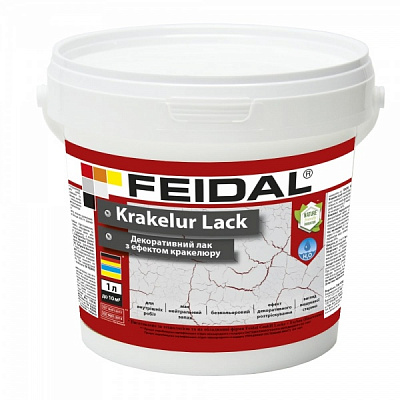 Лак Feidal Krakelur Lack безбарвний 1 л