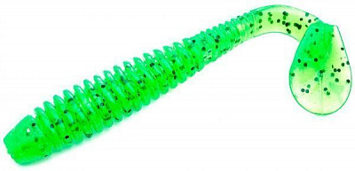 Віброхвіст Ken Katsu Vibration fish 5 128 мм 3 шт. #6 lime floating