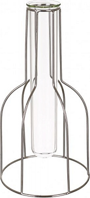 Ваза декоративная в подставке 13.5х13.5х26 см A98801170 Koopman