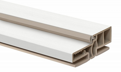 Дверна коробка телескопічна ОМіС пластик (ПВХ) 2037х90 мм дуб ivory