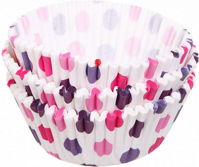Формочки для кексів 5 см 60 шт. в асортименті