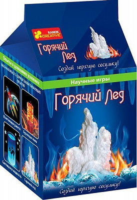 Набір для експериментів Ранок Наукові ігри Гарячий лід 12123013Р