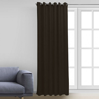 Штора Moda 200х268 см шоколадний Decora