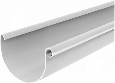 Желоб водосточный Bryza 100 мм 3 м белый 