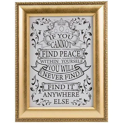 Фоторамка Vintage золото 15x21 см