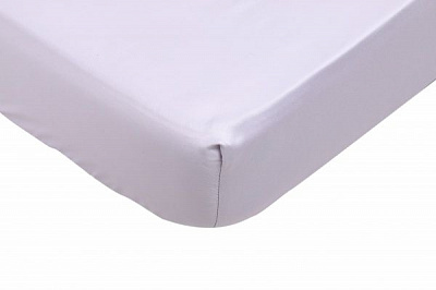 Простынь на резинке Exclusive Solid 180x200 см серый La Nuit 