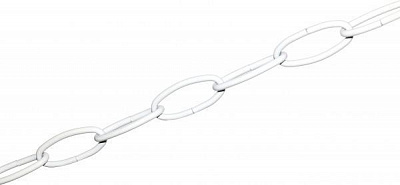 Цепь декоративная 3 мм 1 м белый