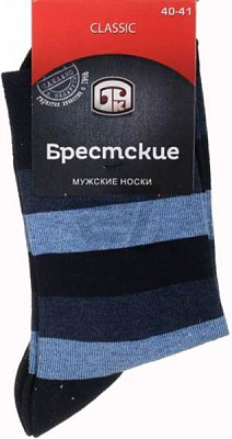 Шкарпетки чоловічі Conte 2125 CLASSIC (середньої довжини) р. 27 р темно-синій