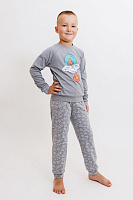 Пижама для мальчиков KOSTA р.98–104 серый 2574-4 
