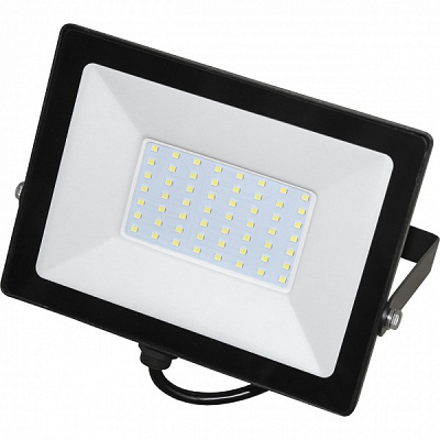 Прожектор светодиодный Точка Света 50 Вт IP65 черный TS 50W 6500K 