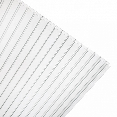 Поликарбонат сотовый RAPLAST 8 мм 3000x1050 мм прозрачный