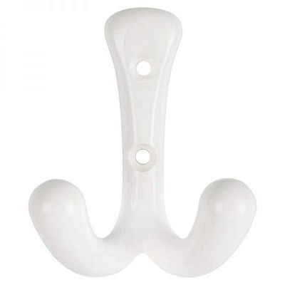 Крючок мебельный Smart PL 665 белый 74387
