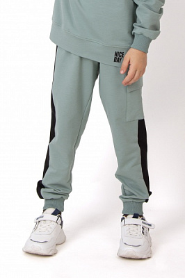 Брюки спортивные Mevis 01 р.140 зеленый 