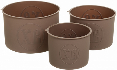 Набор форм для пасхи Smart Kitchen by Flamberg Peach&Brown 3 шт. коричневый