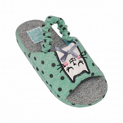 Тапочки детские для девочки Home Story р.28 мятный 210851-12 