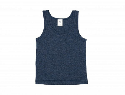 Майка детская для мальчика Роза 210414 р.158 меланж/джинс 