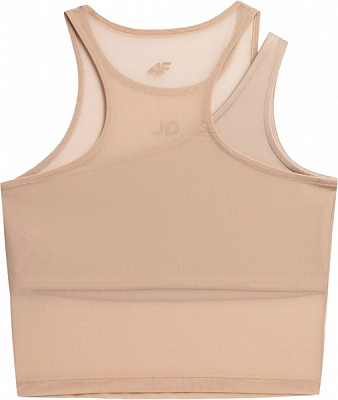 Майка 4F TSHIRT F144 4FSS22TTSHF144-82S р.L бежевый