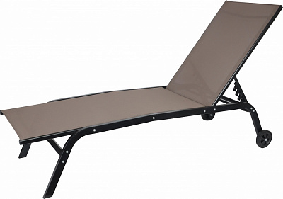Шезлонг Indigo 55x185 см какао