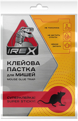 Ловушка клеевая IREX для мышей 1шт. IRR011