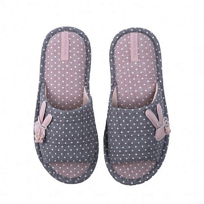 Тапки домашние HS-VL Pink Rabbit р. 40 серый 